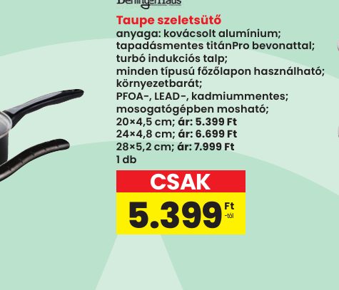 Taupe szeletsütő