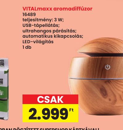VITALmaxx aromadiffúzor