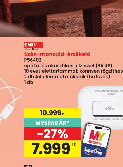 Szén-monoxid-érzékelő