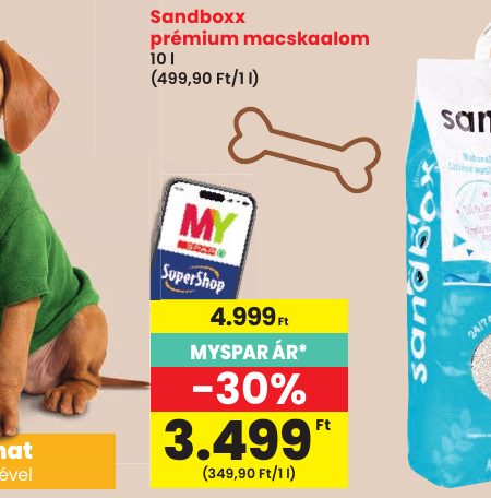 Sandboxx prémium macskaalom