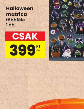 Halloween matrica
