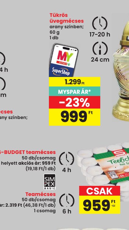 Tükrös üvegmécses