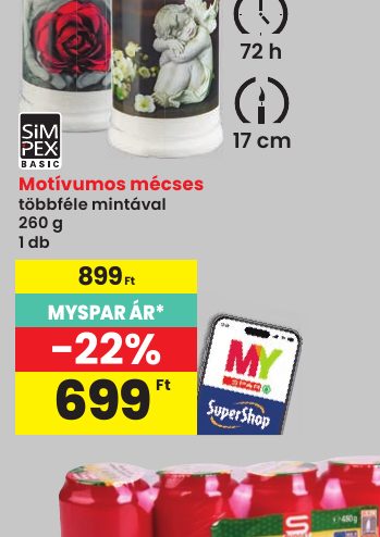 Motívumos mécses
