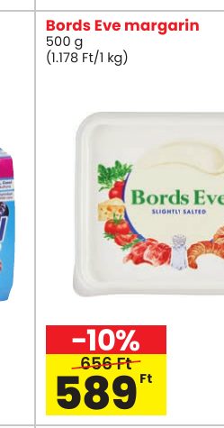 Bords Eve margarin