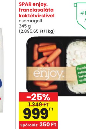 SPAR enjoy. franciasaláta koktélvirslivel