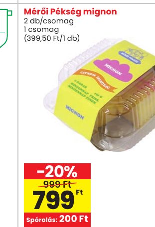 Mérői Pékség mignon