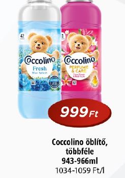 Coccolino öblítő, többféle