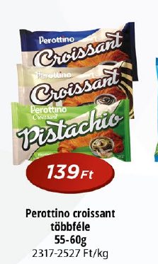 Perottino croissant többféle