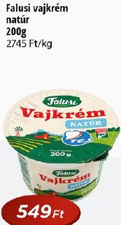 Falusi vajkrém natúr