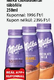 Milka Csokoládéital többféle