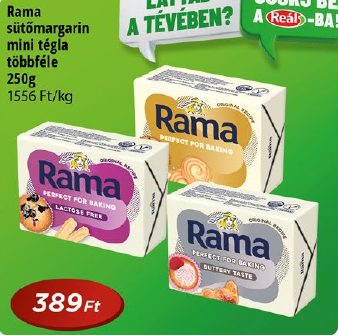 Rama sütőmargarin mini tégla többféle