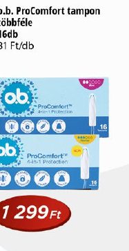 o.b. ProComfort tampon többféle