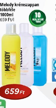 Melody krémszappan többféle