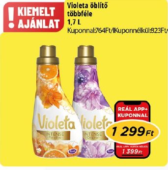 Violeta öblítő többféle