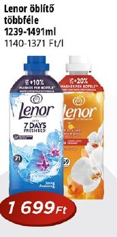 Lenor öblítő többféle