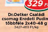 Dr.Oetker Családi csomag Eredeti Puding többféle