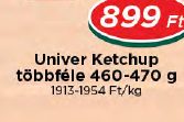 Univer Ketchup többféle
