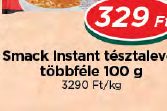 Smack Instant tésztaleves többféle