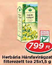 Herbaria Hársfavirágzat filterezett tea