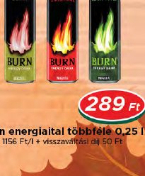 Burn energiaital többféle