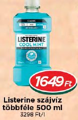 Listerine szájvíz többféle