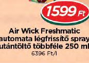 Air Wick Freshmatic automata légfrissítő spray utántöltő többféle