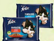 Felix Fantastic alutasakos macskaeledel 4x85 g