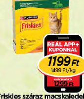Friskies száraz macskaeledel többféle