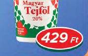 Magyar Tejföl 20%