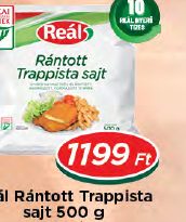 Reál Rántott Trappista sajt 500 g