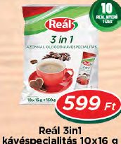 Reál 3in1 kávéspecialitás 10x16 g