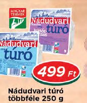 Nádudvari túró többféle 250 g