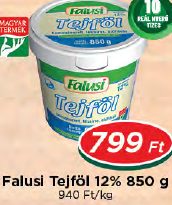 Falusi Tejföl 12% 850 g