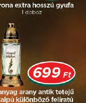 Korona extra hosszú gyufa