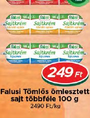 Falusi Tömlős ömlesztett sajt többféle