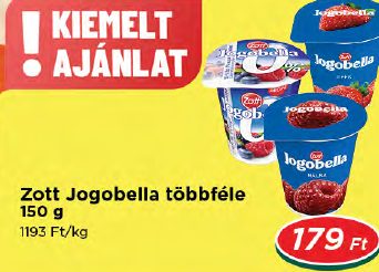 Zott Jogobella többféle