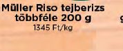 Müller Riso tejberizs többféle 200 g