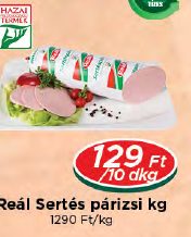 Reál Sertés párizsi kg