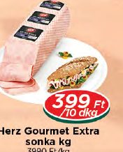 Herz Gourmet Extra sonka kg