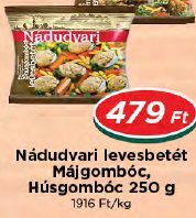 Nádudvari levesbetét Majgombóc, Húsgombóc