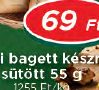 Mini bagett készre sütött