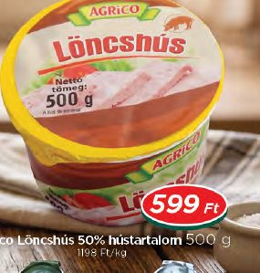 Agrico Löncshús 50% hústartalom