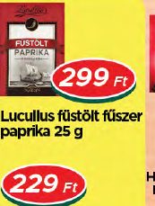 Lucullus füstölt fűszer paprika