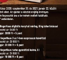 BerlingerHaus digitális konyhai mérleg