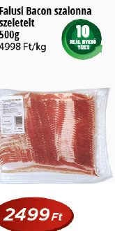 Falusi Bacon szalonna szeletelt