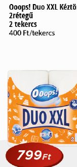 Ooops! Duo XXL Kéztörlő