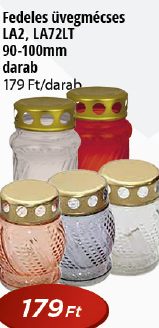 Fedeles üvegmécses LA2, LA72LT
