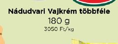 Nádudvari Vajkrém többféle
