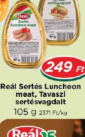 Reál Sertés Luncheon meat, Tavaszi sertésvagdalt
