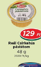 Reál Csirke hús pástétom